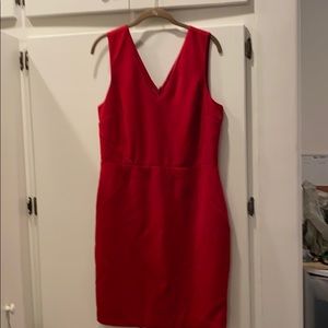 Red dress
